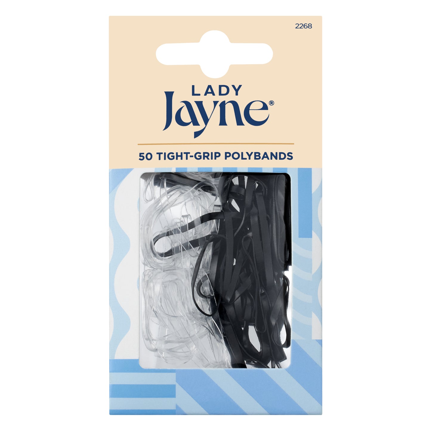 Snagless Elastomer Elastics Black 50pk