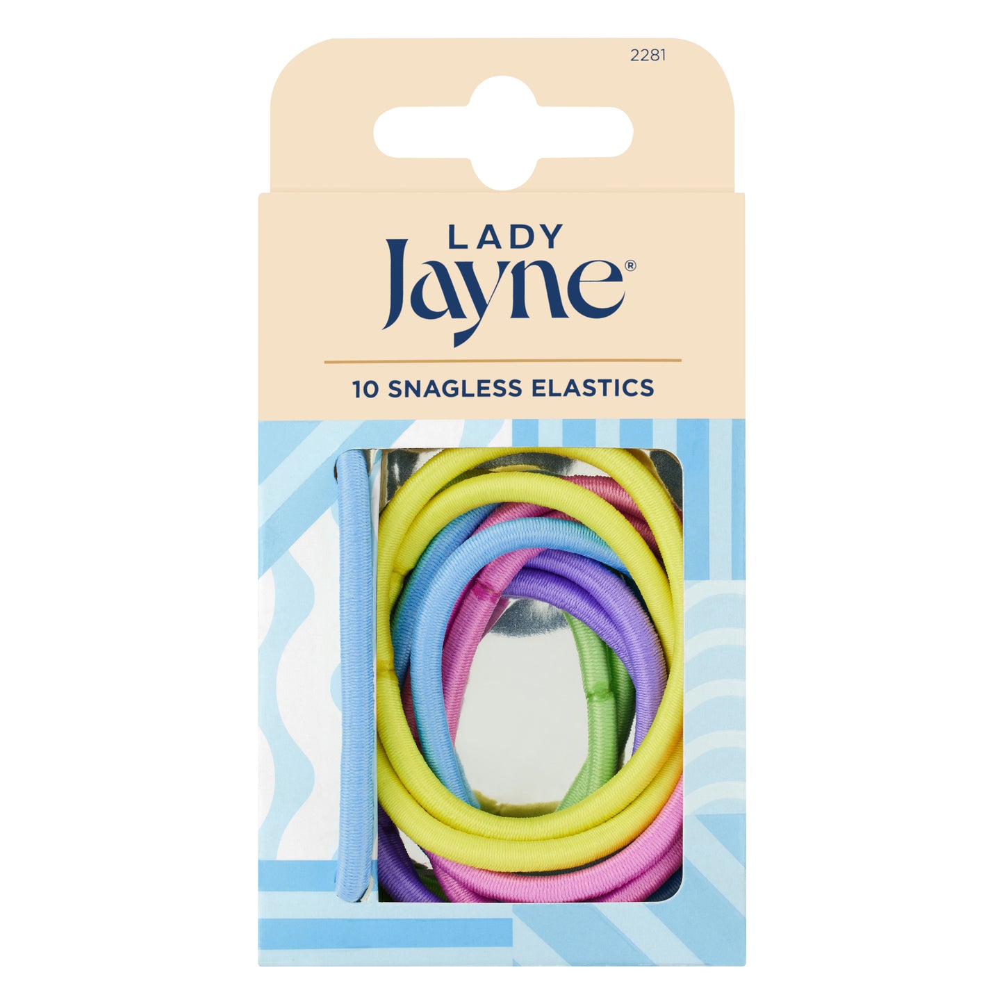 Snagless Elastics Thick Brights 10pk