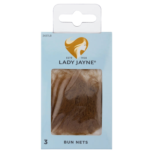 Bun Nets Light Brown 3pk